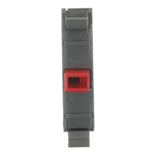 ABB MCB-01G Non-Illuminated Contact Block With Gold Plated Contact, 1NC Contact, 6 A at 230 VAC Contact