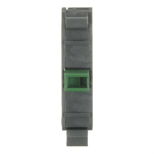 ABB MCB-10G Non-Illuminated Contact Block With Gold Plated Contact, 1NO Contact, 6 A at 230 VAC Contact