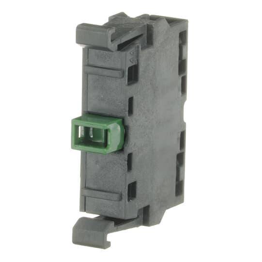 ABB MCB-10 Modular Non-illuminated Contact Block, 22 mm, 1NO Contact, 600 VAC Contact, Silver Tipped Contact