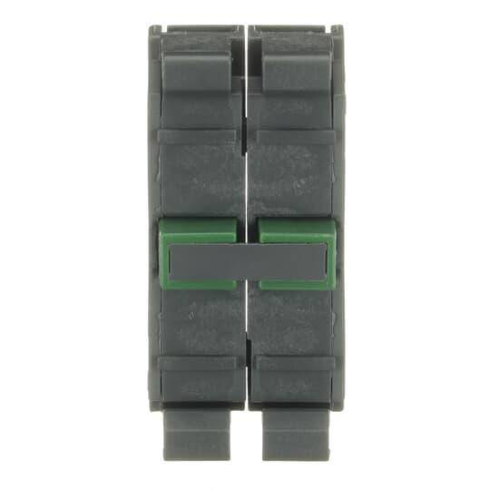 ABB MCB-20 Modular Non-illuminated Contact Block, 22 mm, 2NO Contact, 6 A at 230 VAC, 5 A at 24 VDC, 1.1 A at 125 VDC Contact