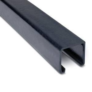 Ocal® C14P-G Shallow Channel Strut, 10 ft L 13/16 in D, Steel, PVC Coated, Domestic