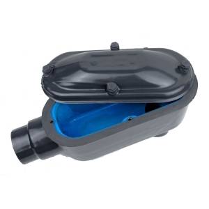 4" Thomas & Betts Corporation LB108-G Ocal-Blue® Conduit Body