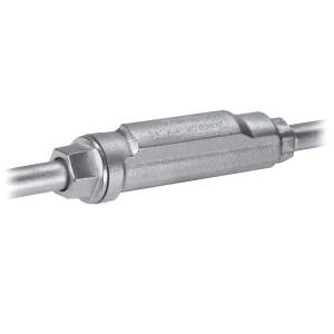 T&B® XJG54-TB Conduit Expansion Coupling With Internal Bonding Jumper, 1-1/2 in, For Use With Rigid Conduits, Malleable Iron, Zinc Plated