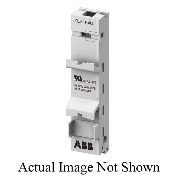 ABB PS1-2-1-65 Busbar With (1) Auxiliary Contact, For Use With MS116/MS132/MO132 Manual Motor Protector, 2-Position, Fork Connection, 3-Phase, 690 VAC/250 VDC, 65 A