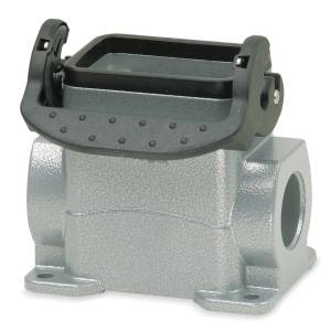 Pos-E-Kon® BB406MV 1-Lever Locking Box Base, 1 x 1/2 in NPT Entry, Surface Mount, Die Cast Aluminum