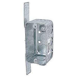 14.5 Cu Inch, 7-Knockout, Thomas & Betts Corporation 58371V1/2-25 Utility Box