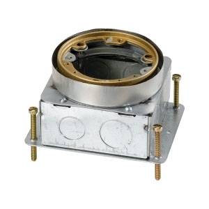 1-Gang, Round, Thomas & Betts Corporation 68-D Floor Box