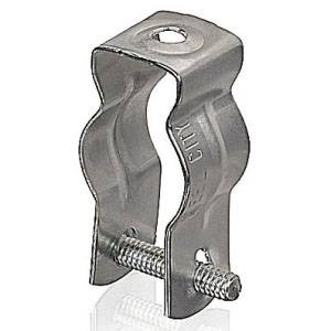 Steel City® 6H1-TB 6H-TB Conduit Hanger With Bolt, 3/4 in, For Use With 1/2 to 4 in EMT, Rigid and Pipe Conduits, Steel, Electro Galvanized