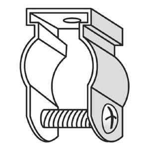 2-1/2" Rigid/EMT/Pipe Thomas & Betts Corporation 6H6BSS Conduit/Pipe Hanger