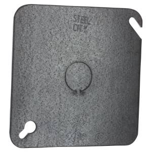 4-11/16", Thomas & Betts Corporation 72-C-6 Electrical Outlet Box Cover, Flat