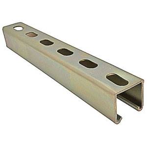 1-5/8" x 1-5/8" x 10', 14 Gauge, Thomas & Betts Corporation A1400HS10PG Channel Strut
