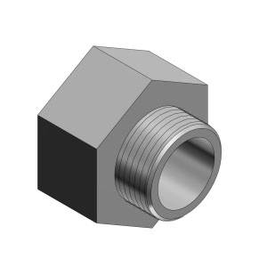 T&B® 1246 Reducer Conduit Enlarger, 3/4 x 1 in MNPT, For Use With Rigid/IMC Conduits