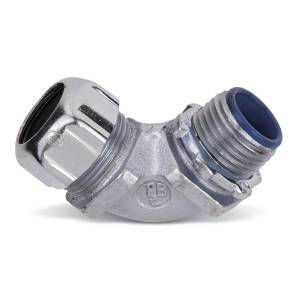 T&B® 4241-TB Insulated Short Radius Conduit Elbow, 3/4 in Trade, 90 deg, Malleable Iron
