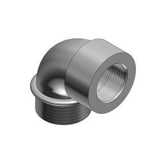 T&B® 4251 Non-Insulated Short Radius Conduit Elbow, 3/4 in Trade, 90 deg, Malleable Iron