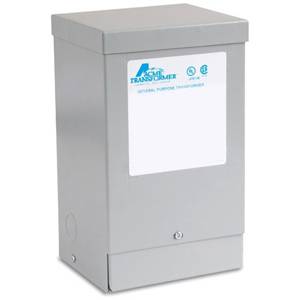 500 VA, 1-Phase, Hubbell Incorporated T181051 Buck Boost Transformer, 120 x 240 VAC Primary, 12/24 VAC Secondary