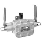 120/240/480/600 VAC 15 A, 115/230 VDC .8 A/.4 A, Emerson Electric Co. AFU0333-66 Conveyor Control Switch