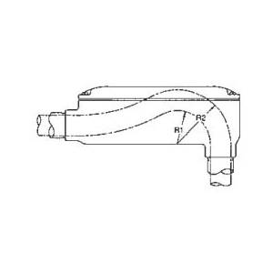 1-1/2" Emerson Electric Co. BLB150-A Unilets® Conduit Body
