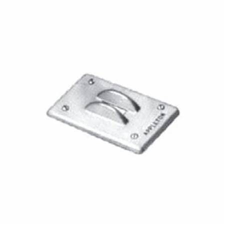 1-Gang, Emerson Electric Co. FSK-1TSG-C Unilets® Cast Device Box Cover