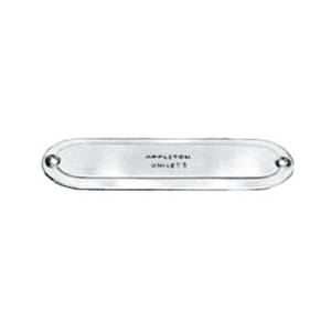3-1/2" or 4" Emerson Electric Co. K350-400-A Unilet® Conduit Body Cover