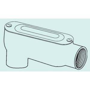 1" Emerson Electric Co. LB-100-ACGA Unilet® Conduit Body