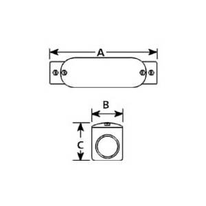 1-1/2" Emerson Electric Co. LC-150DCGSST NEER® Conduit Body