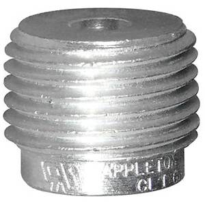 1 TO 1/2 IN Zinc Electroplated Steel, NPT, Explosionproof Conduit Reducing Bushing