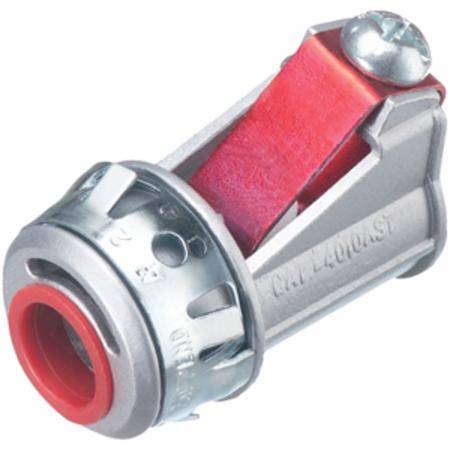 3/8" Arlington Industries Inc. 4010AST SNAP²IT® Armored Cable/Flexible Conduit Connector