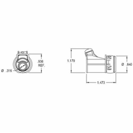 3/8" Arlington Industries Inc. 4010AST SNAP²IT® Armored Cable/Flexible Conduit Connector