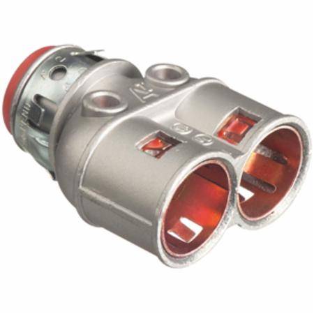 3/8" Arlington Industries Inc. 4040AST SNAP²IT® Armored Cable/Flexible Conduit Connector