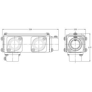 3/4" Arlington Industries Inc. 931 AnyBODY™ Conduit Body