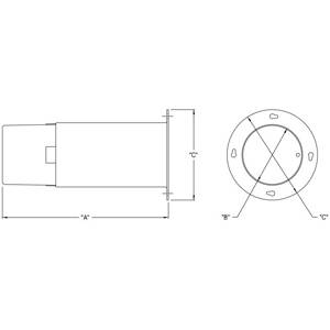 4" Arlington Industries Inc. CPS50 Concrete Pipe Sleeve