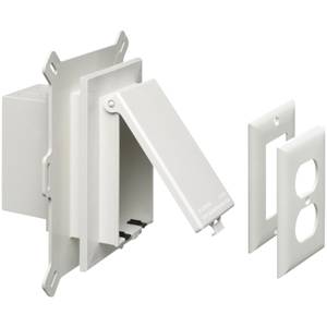 22 Cu Inch , Arlington Industries Inc. DBVS1W IN BOX™ Weatherproof Outlet Box, 1-Gang