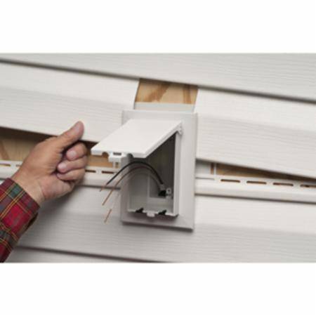 22 Cu Inch , Arlington Industries Inc. DBVS1W IN BOX™ Weatherproof Outlet Box, 1-Gang