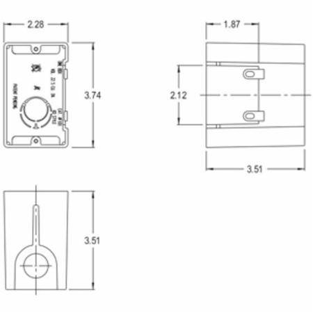 22.5 Cu Inch, Arlington Industries Inc. F101 ONE-BOX™ Electrical Outlet Box, 1-Gang