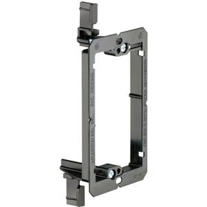 1-Gang,, Arlington Industries Inc. LV1 Low Voltage Mounting Bracket, Black