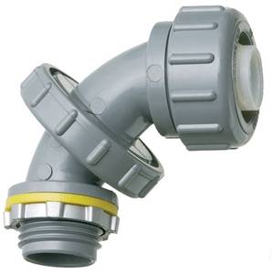 1/2" Arlington Industries Inc. NMLT5090 Zero to 90™ Liquidtight Conduit Connector