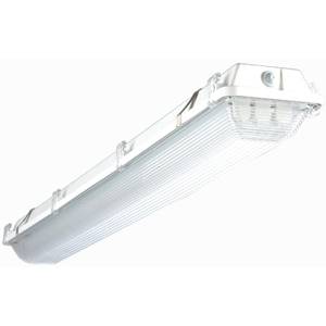 120 to 277 V, 52W, Atlas Lighting Products IFW8254UEP5853C High Bay Light Fixture, 20 Gauge Steel