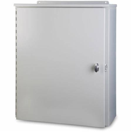 36 x 36 x 12, Austin Electrical Enclosures AB-363612WL Weatherproof Cabinet Enclosure, , Galvanized Steel,