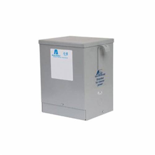 Acme Electric® T279743S Air Colled/Dry Distribution Transformer, 120/208/240/277 VAC Primary, 120/240 VAC Secondary, 3 kVA Power Rating, 60 Hz, 1 ph Phase