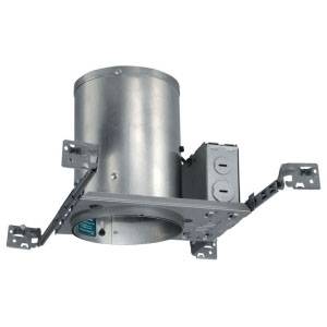 7-1/2", 5" Round Aperture, Juno Lighting IC20 Air-Loc® Incandescent Recessed Housing, Vertical Mount, Insulated, Air Tight