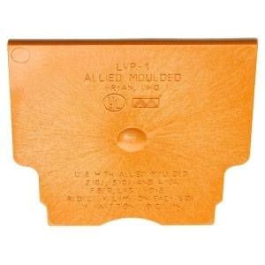 3.312" x 0.094" x 3.75", Allied Moulded Products, Inc. LVP-1 FiberglassBOX® Low Voltage Divider Plate,,
