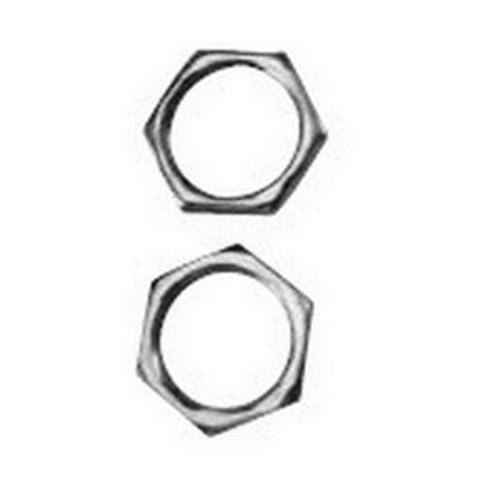 Appleton® 100NPTLN5 Locknut, 1 in NPT Thread, For Use With Cable Gland, Brass, Nickel Plated