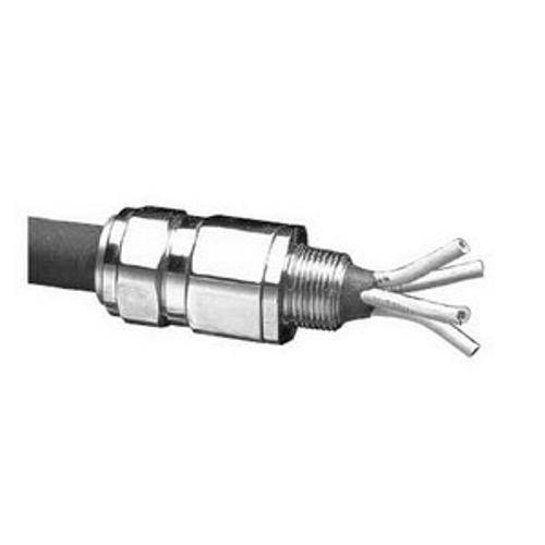Appleton® 20PX2KX0505 PX2KX Explosionproof Compound Barrier Cable Connector, 1/2 in Trade, 20 Cable Openings, Brass, Nickel Plated