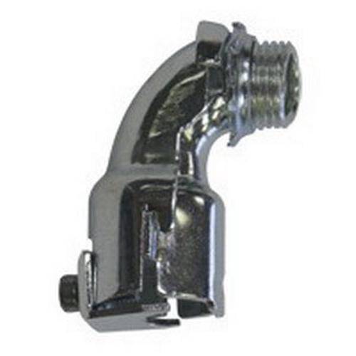 Appleton® 7382VI Insulated Throat Conduit Connector With Locknut, 3/4 in Trade, 0.81 to 1.12 in Cable Openings, For Use With Armored/FMC Cable, Malleable Iron/Steel, Zinc Electroplated