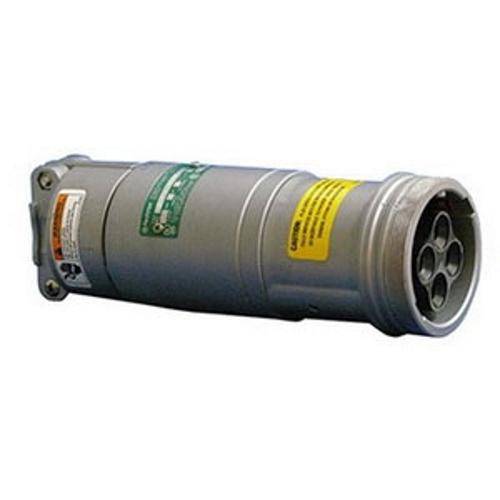 Appleton® Powertite® ARC1034CD ARC 3-Phase Grounding Style 2 Pin and Sleeve Connector Body, 600/250 VAC/VDC, 100 A, 4 Poles, 3 Wires
