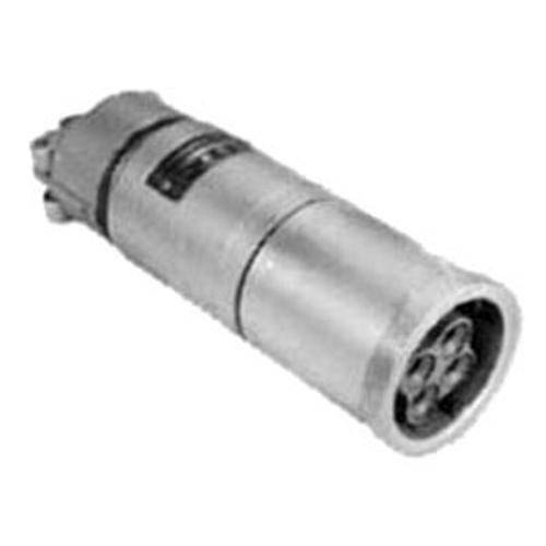 Appleton® Powertite® ARC1044CDRS ARC 3-Phase Grounding Style 1 Weatherproof Pin and Sleeve Connector Body With Reverse Service, 600/250 VAC/VDC, 100 A, 4 Poles, 4 Wires