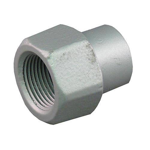 Appleton® UNILETS® BR100-50A Dust-Ignitionproof Explosionproof Threaded Bell Reducer Coupling, 1 to 1/2 in, For Use With IMC/Threaded Rigid Metallic Conduit, Aluminum, Epoxy Powder Coated