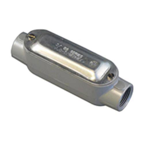 Appleton® UNILETS™ C-125ACGA Type-C Conduit Outlet Body With Cover and Gasket, 1-1/4 in Hub, Form 85 Form, 34.8 cu-in Capacity, Aluminum, Epoxy Powder Coated