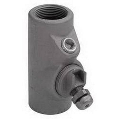 Appleton® UNILETS® EYD56 Dust-Ignitionproof Explosionproof Raintight Conduit Sealing Fitting With Removable Male Nipple, 1-1/2 in, For Use With IMC/Threaded Rigid Metallic Conduit, Grayloy-Iron, Triple Coated