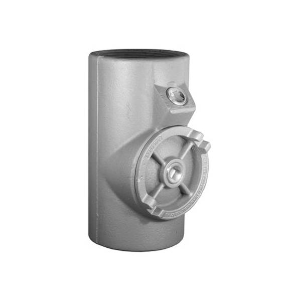 Appleton® UNILETS® EYF-500 Dust-Ignitionproof Explosionproof Raintight Conduit Sealing Fitting, 5 in, For Use With IMC/Threaded Rigid Metallic Conduit, Malleable Iron, Triple Coated